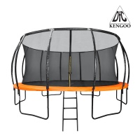 Батут DFC KENGOO 18 футов (549 см) оранжевый/черный