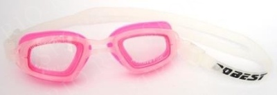 Очки для плавания Dobest HJ-15, белый/розовый